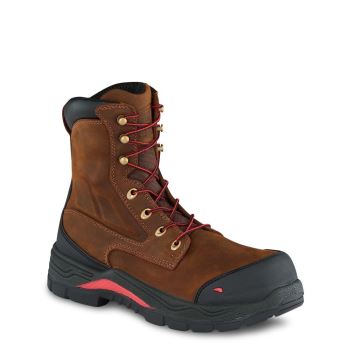 Red Wing King Toe® ADC 8-inch Waterproof Safety Toe Wandelschoenen Heren Bruin/Zwart - 4427